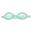Ochelari de înot Softee Cake Junior Green Pastel