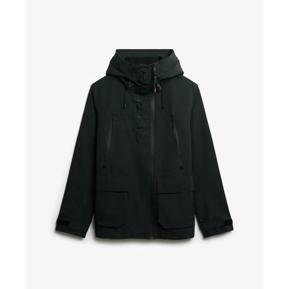 Hooded waterproof jacket Superdry