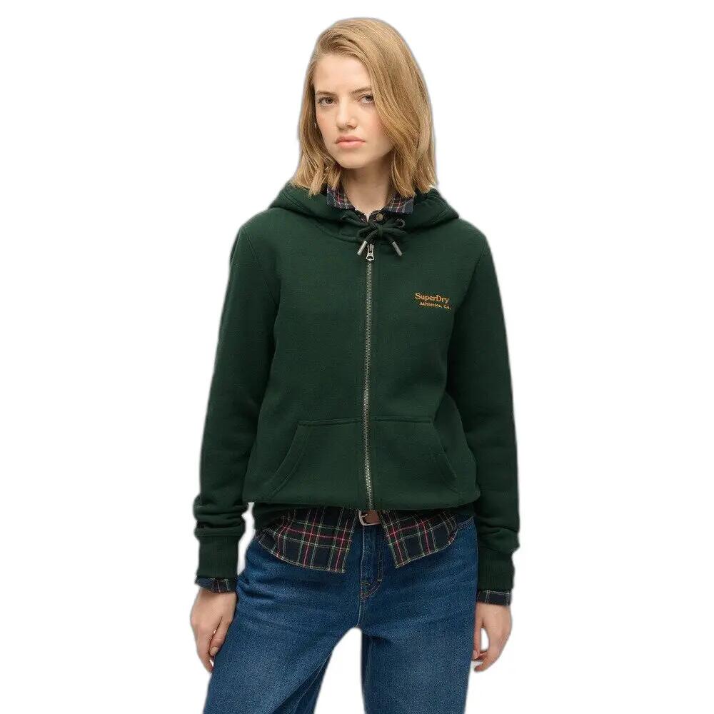 Hoodie Damen Superdry Athletic Essentials Logo 2/7