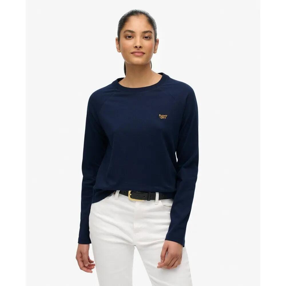 Maglietta a manica lunga da donna Superdry Essential Logo 2/4
