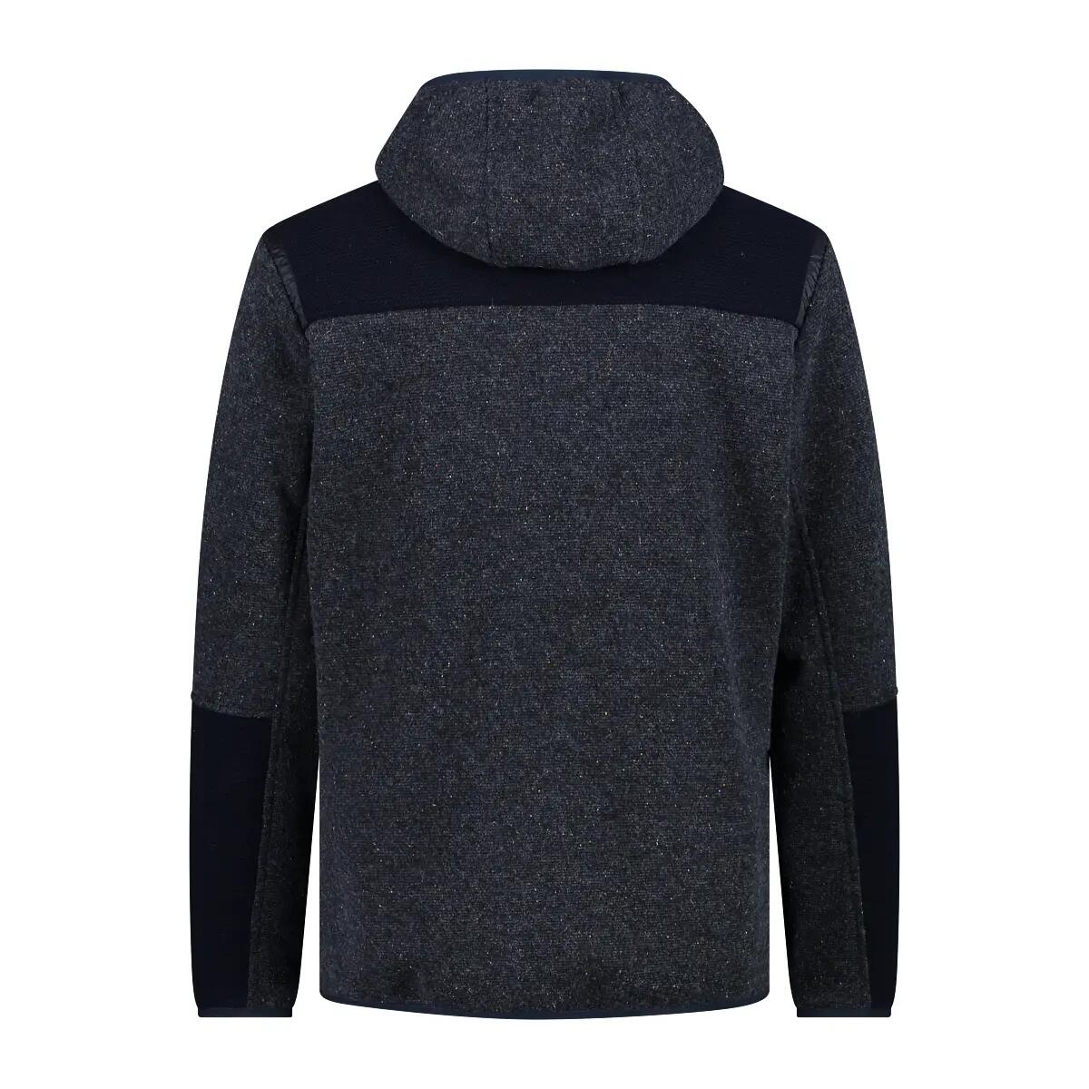 Felpa con cappuccio zippata wooltech CMP 2/3
