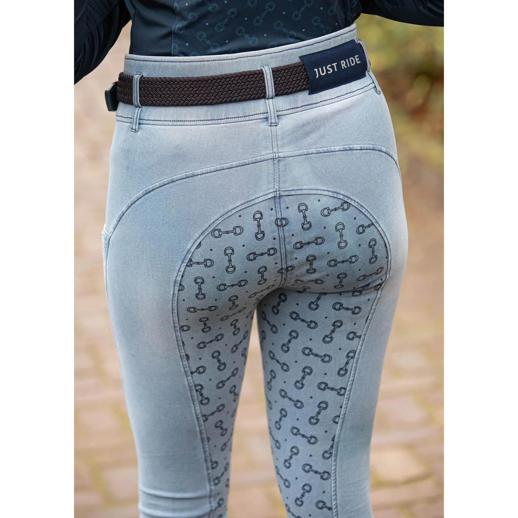 Pantalon équitation full grip femme Harry's Horse Just Ride Retro 3/3