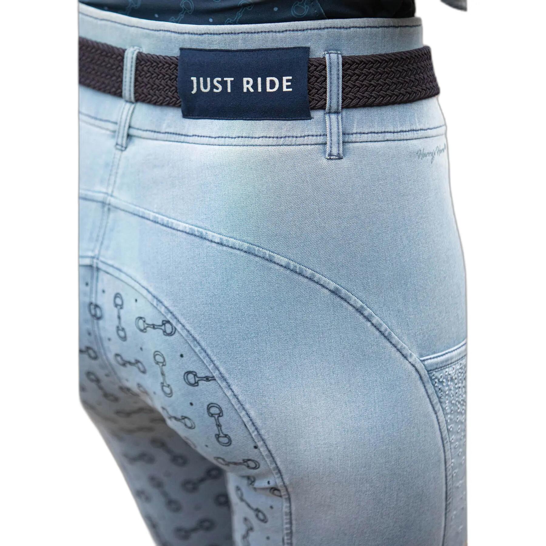 Pantalon équitation full grip femme Harry's Horse Just Ride Retro 2/3