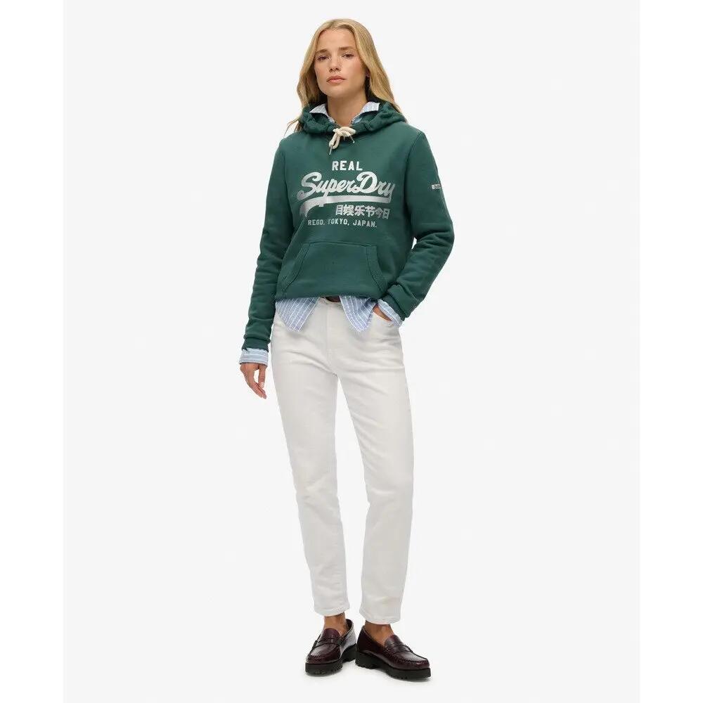 Felpa con cappuccio da donna Superdry 3/6