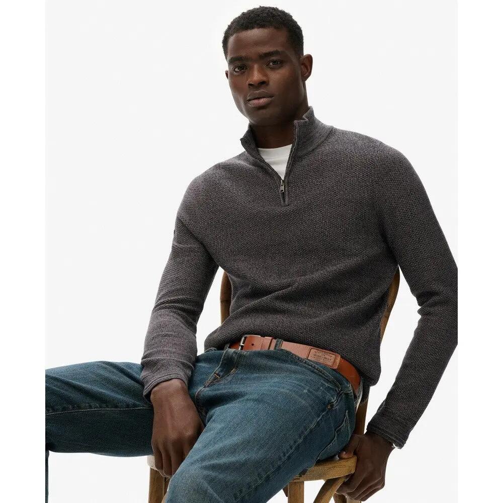 Pull in cotone con colletto alla camionista Superdry 5/6
