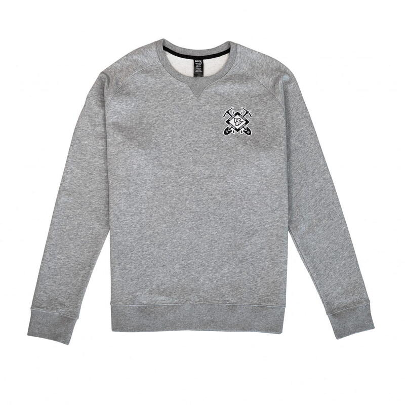 Crest Crew Sweater Gris