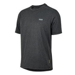 Flow Tech T-shirt met merknaam - Zwart