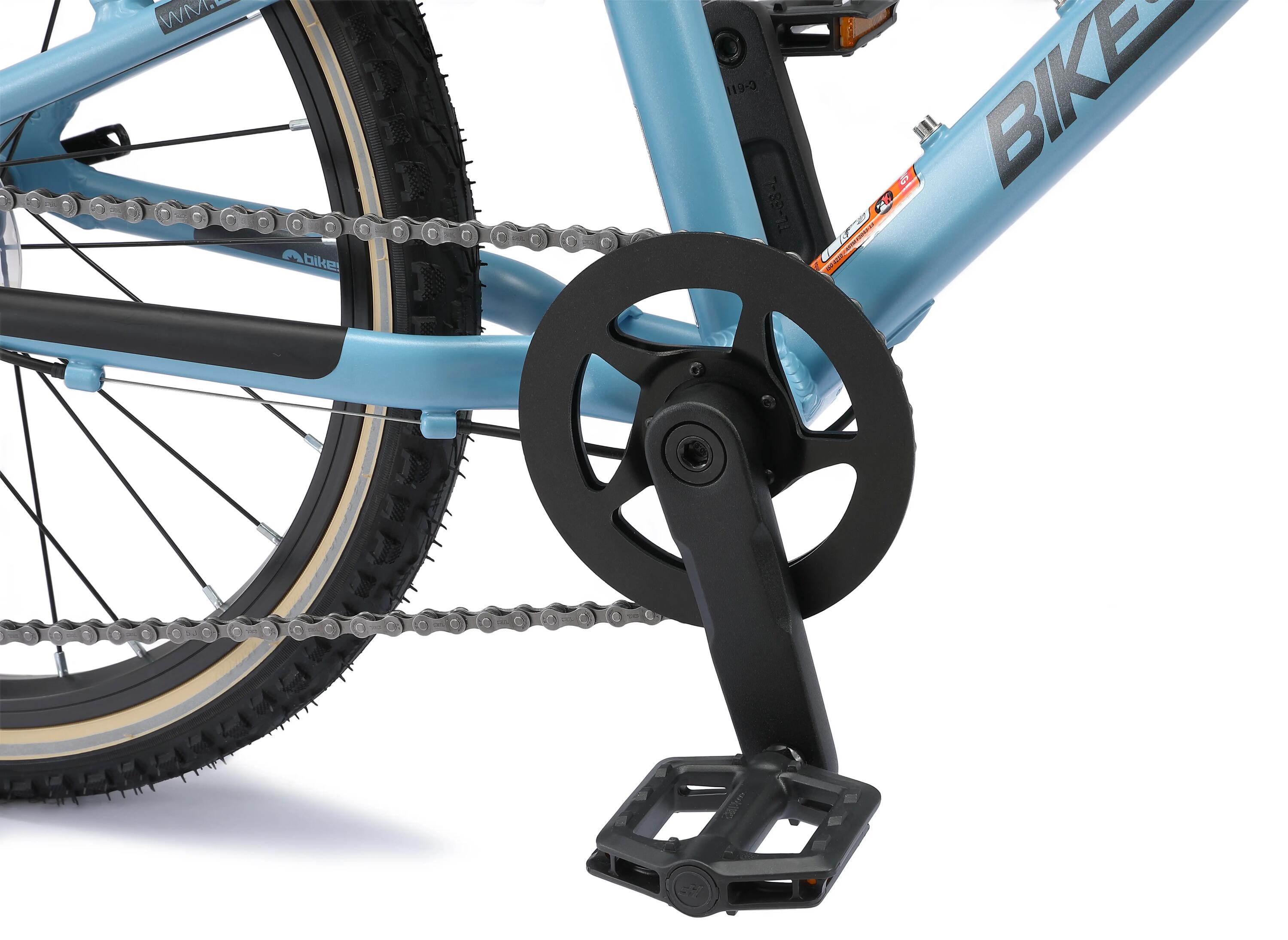 Stadsfiets 20" aluminium, kinderfiets 6 jaar, lichtgewicht 8 kg, 7 versnellingen 6/7