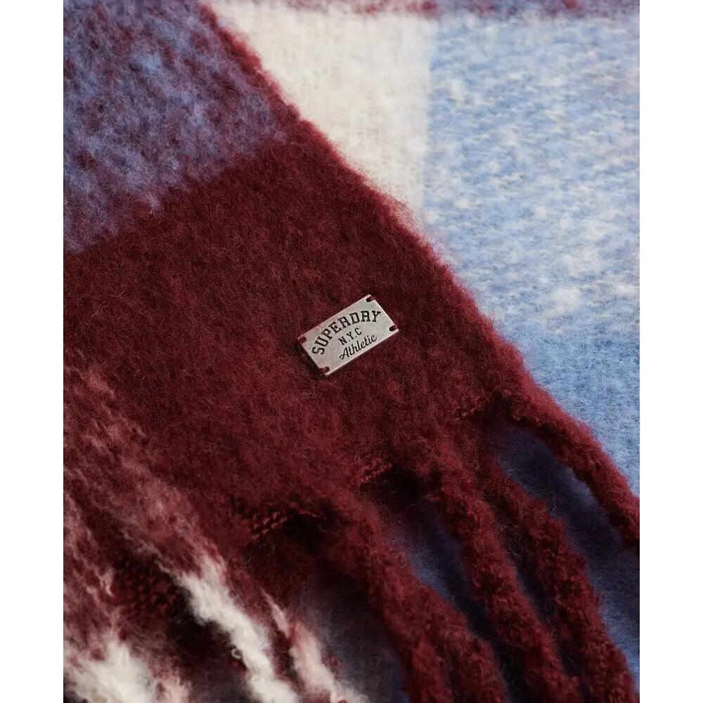 Écharpe à motif à carreaux femme Superdry 3/3