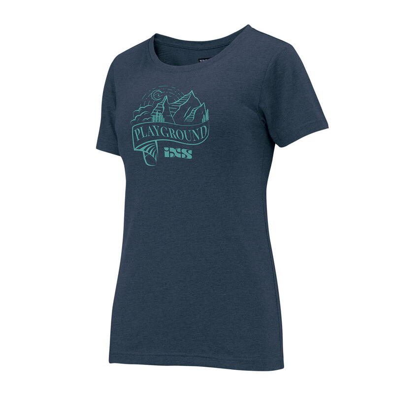 Ridge Dames T-shirt - Blauw