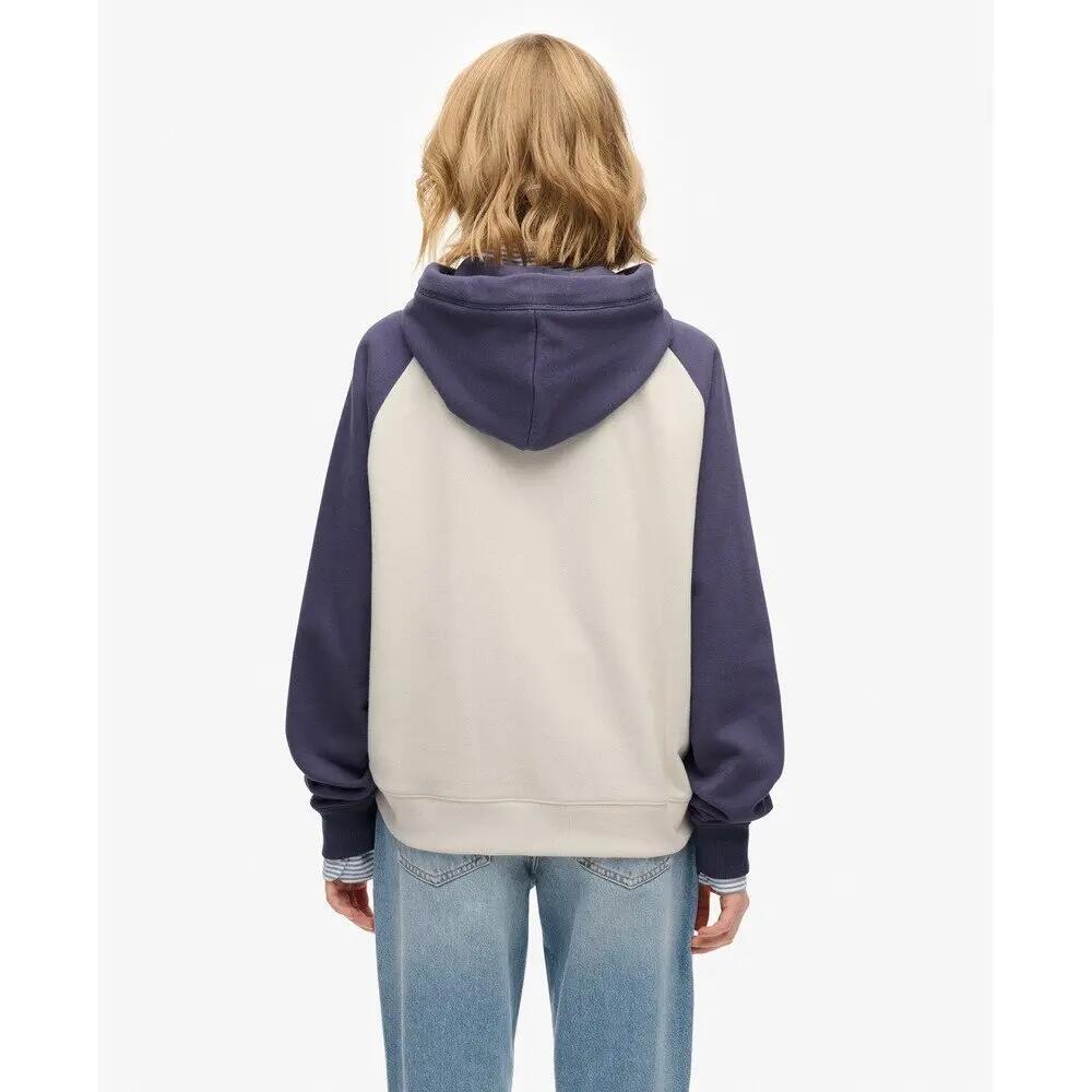 Sweatshirt à capuche zippé à logo et manches raglan femme Superdry Essential 5/6