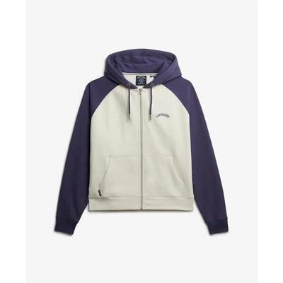 Dames hoodie superdry essential logo osz raglan zh