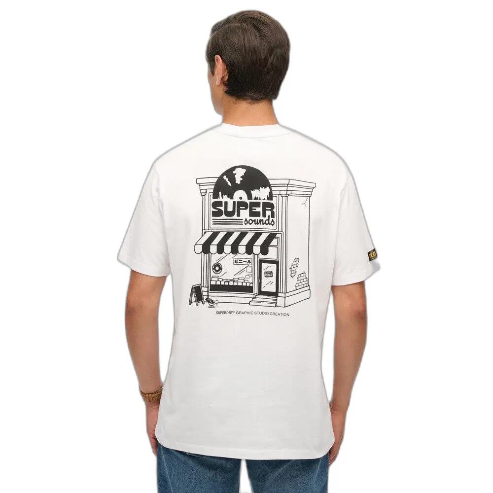 Oversized T-shirt Superdry Record Label 3/5