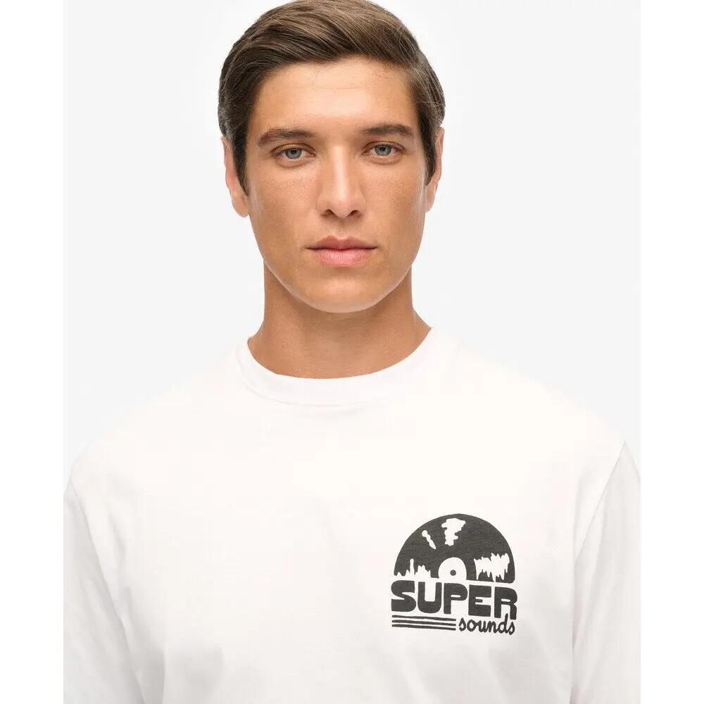 Oversized T-shirt Superdry Record Label 5/5
