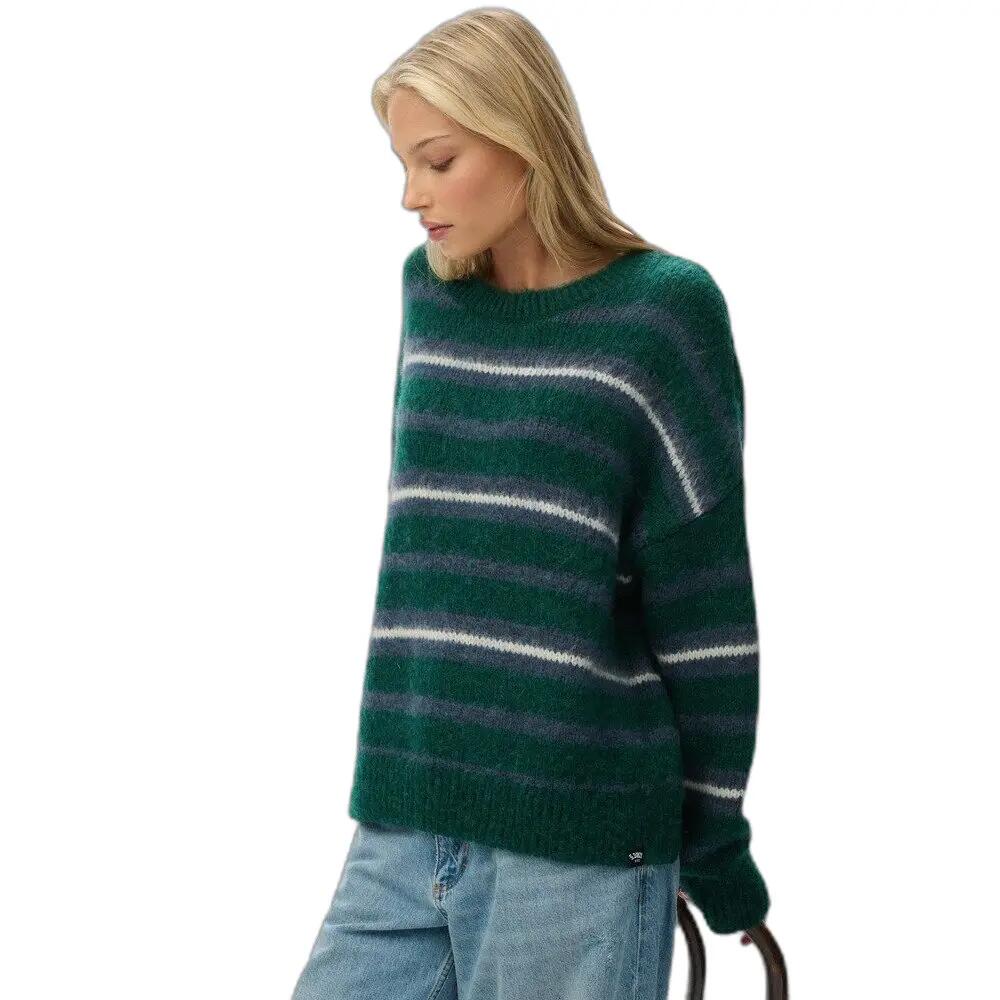 Pull en maille rayé brossé décontracté femme Superdry 3/5