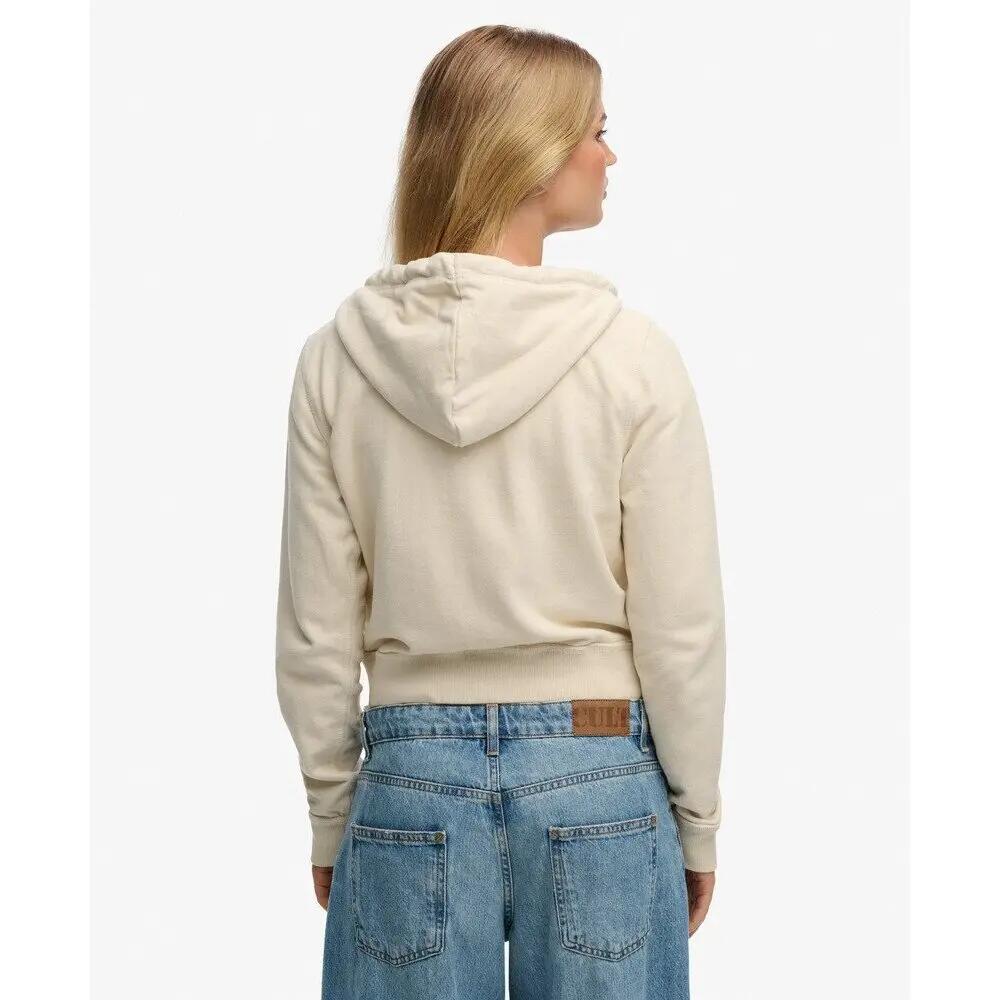 Women's relaxed fit hooded sweatshirt Superdry Athletic 3/5