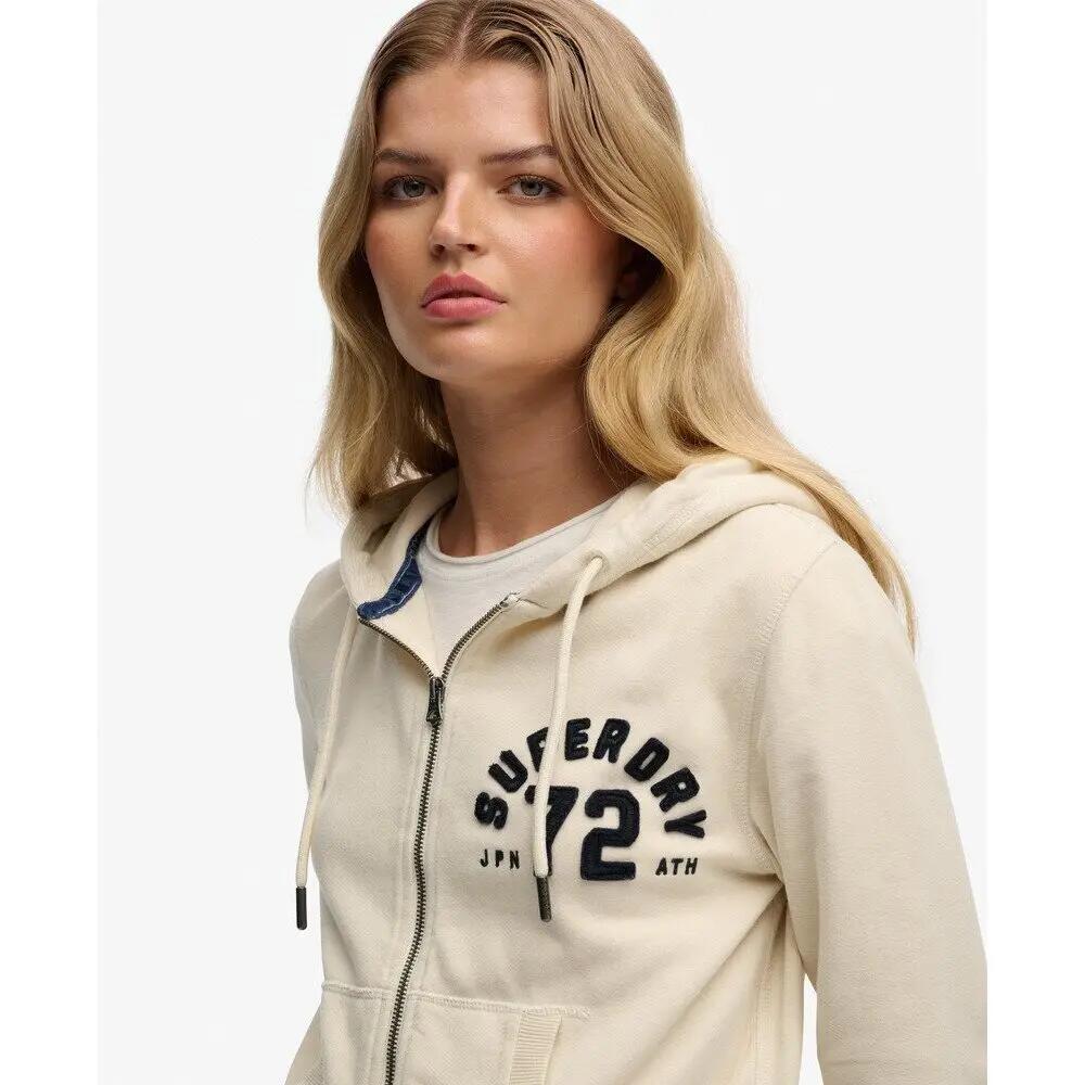 Women's relaxed fit hooded sweatshirt Superdry Athletic 5/5