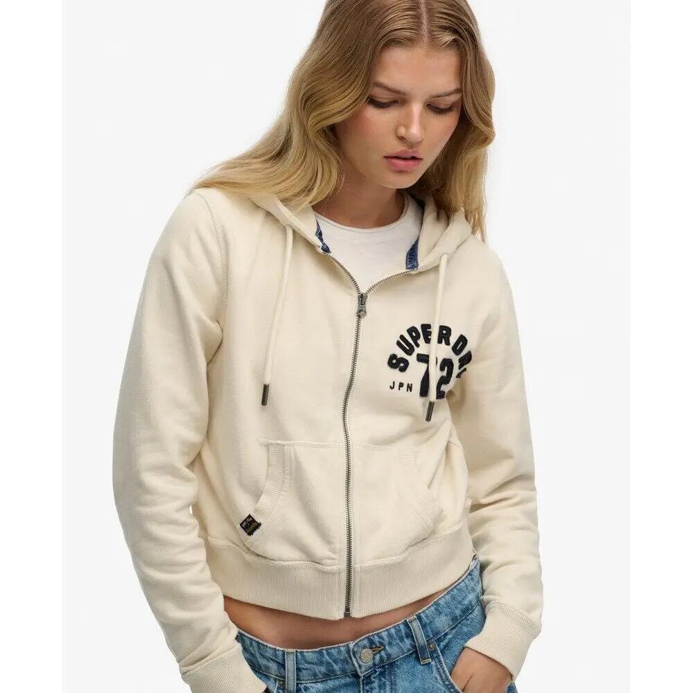 Women's relaxed fit hooded sweatshirt Superdry Athletic 4/5