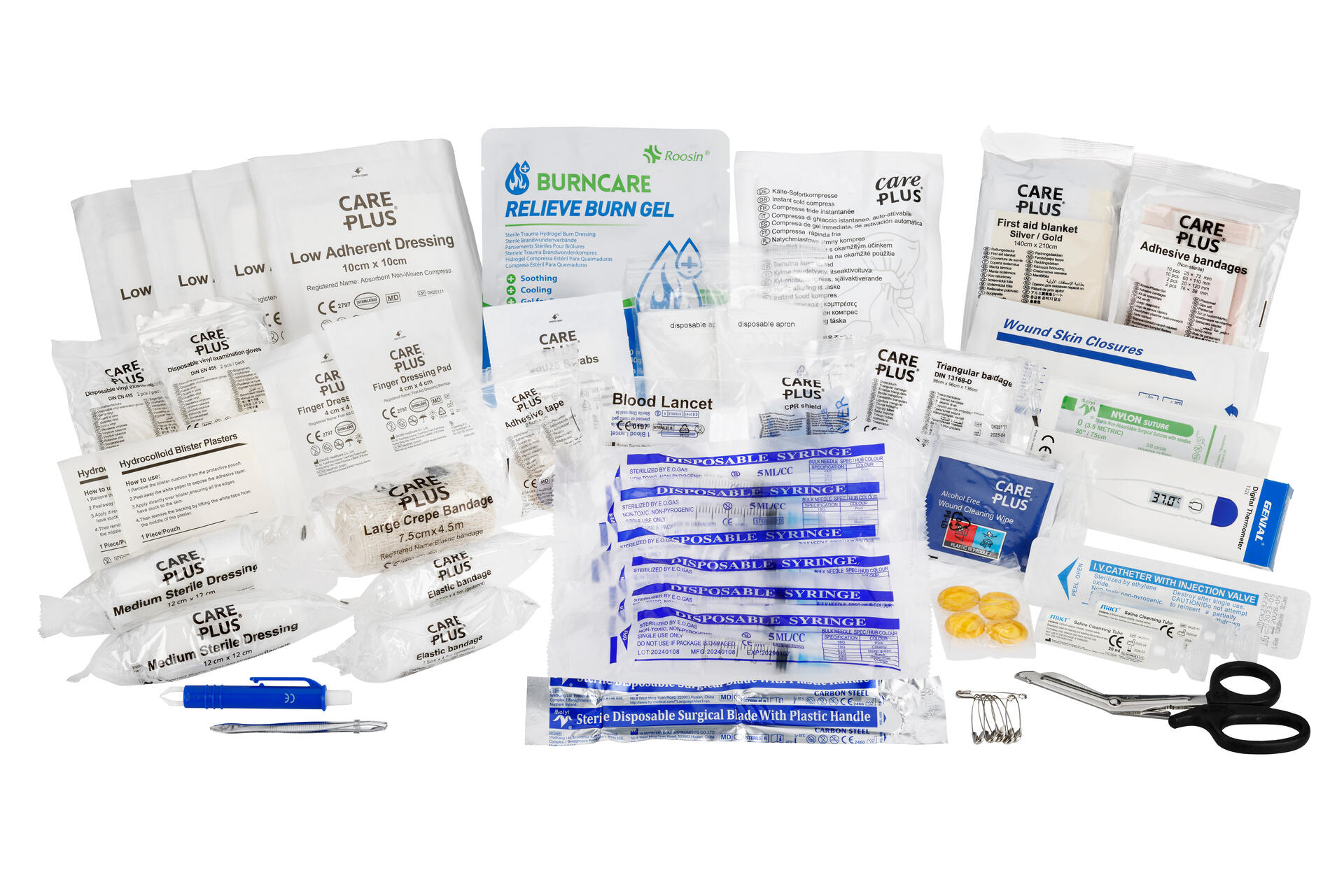 Care Plus First Aid Kit Professional - Trousse de Premiers Secours - Rouge 2/3