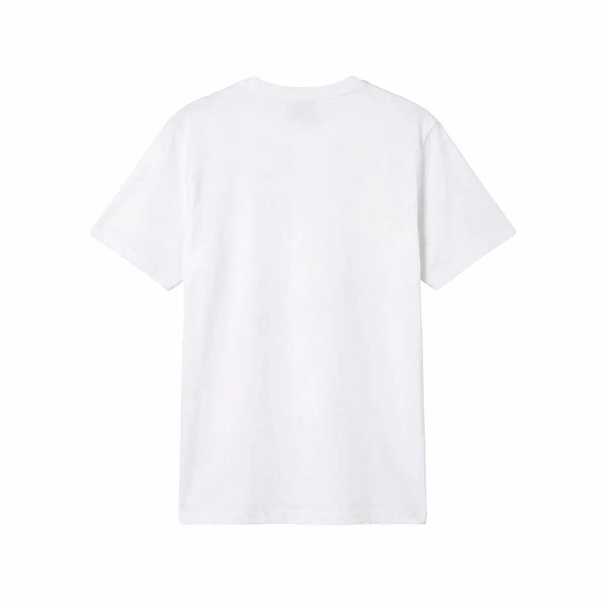 T-shirt da uomo in poliestere bianco da training 7/7