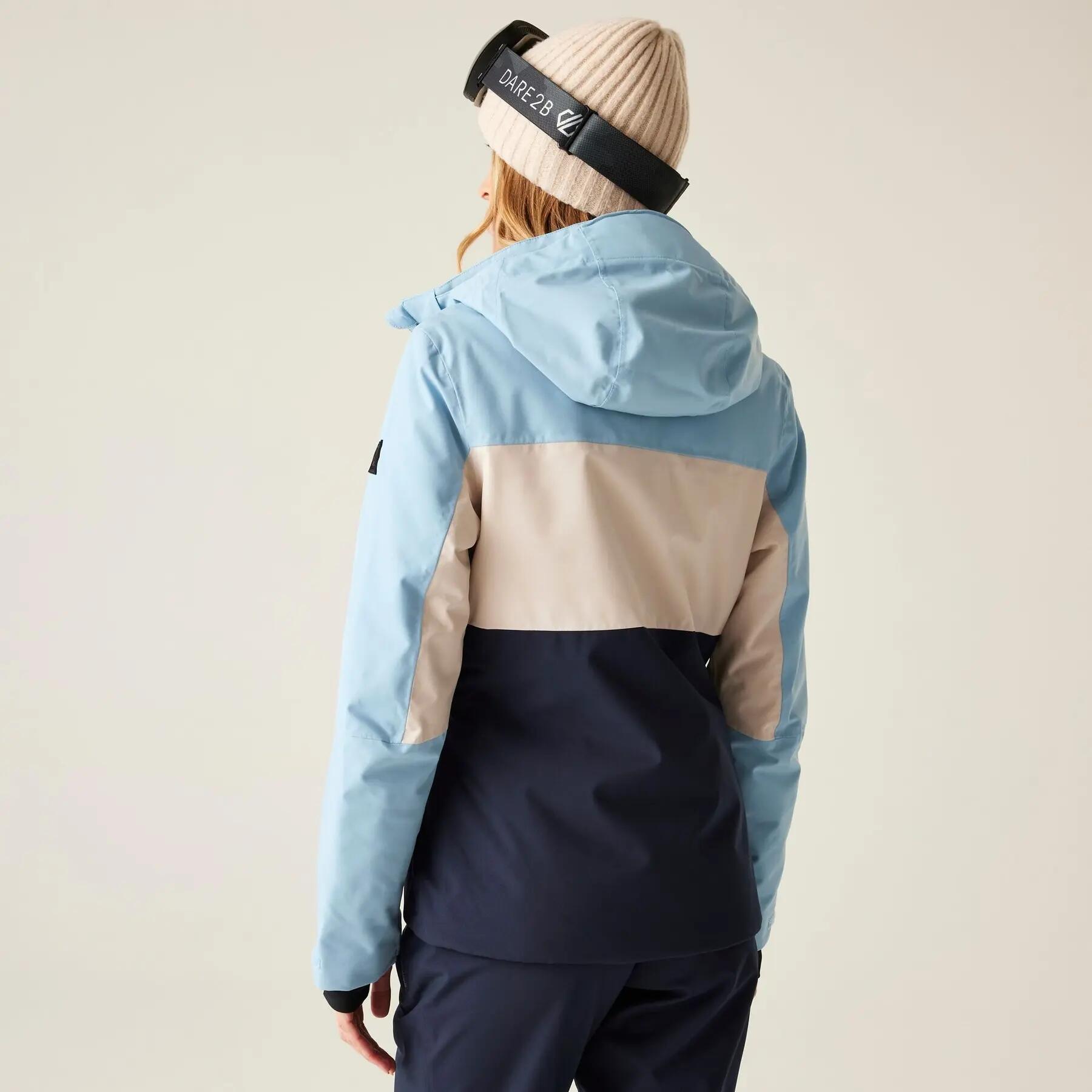 Chaqueta de esquí con capucha Dare 2B Iced 4/7