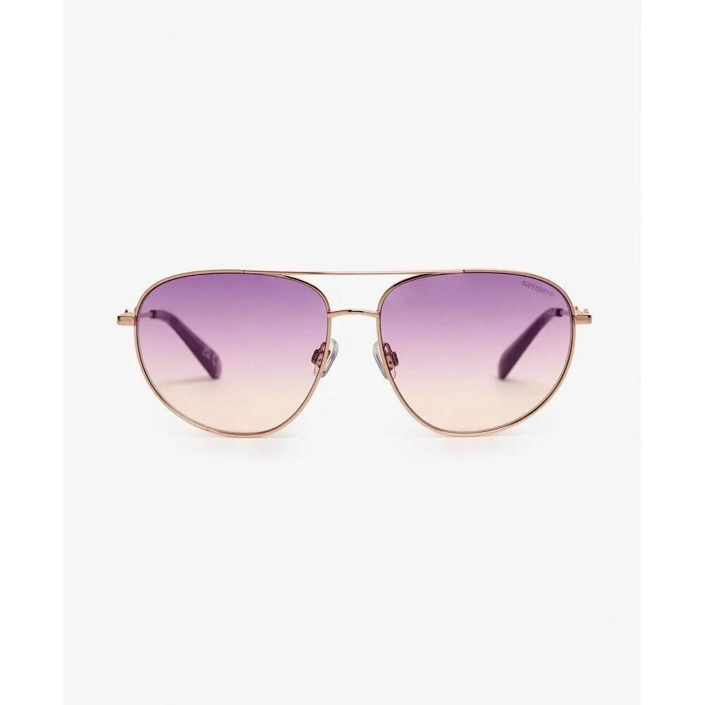 Lunettes de soleil aviateur à verres dégradés femme Superdry 3/7