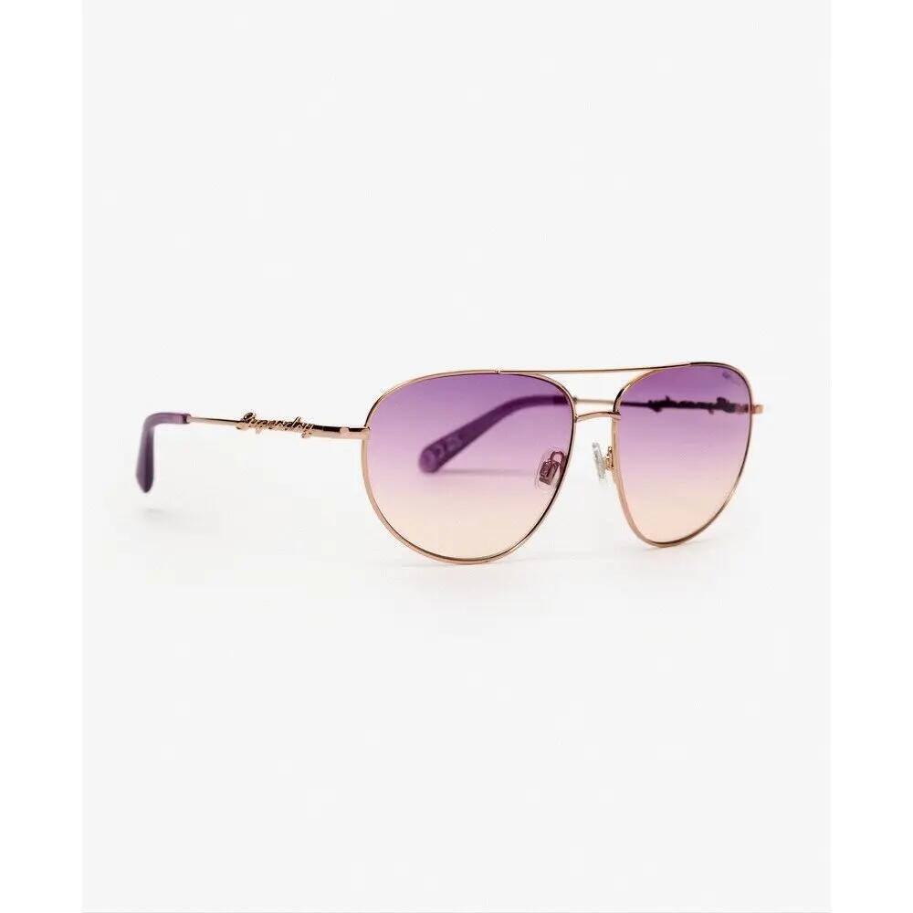 Lunettes de soleil aviateur à verres dégradés femme Superdry 2/7