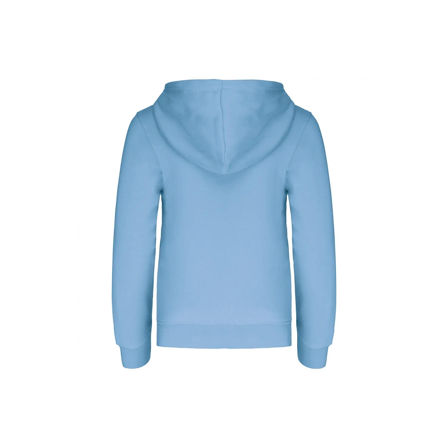 Sweatshirt à capuche enfant Kariban Contrastée 2/4