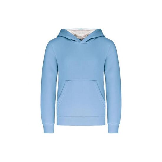 Sweatshirt à capuche enfant Kariban Contrastée