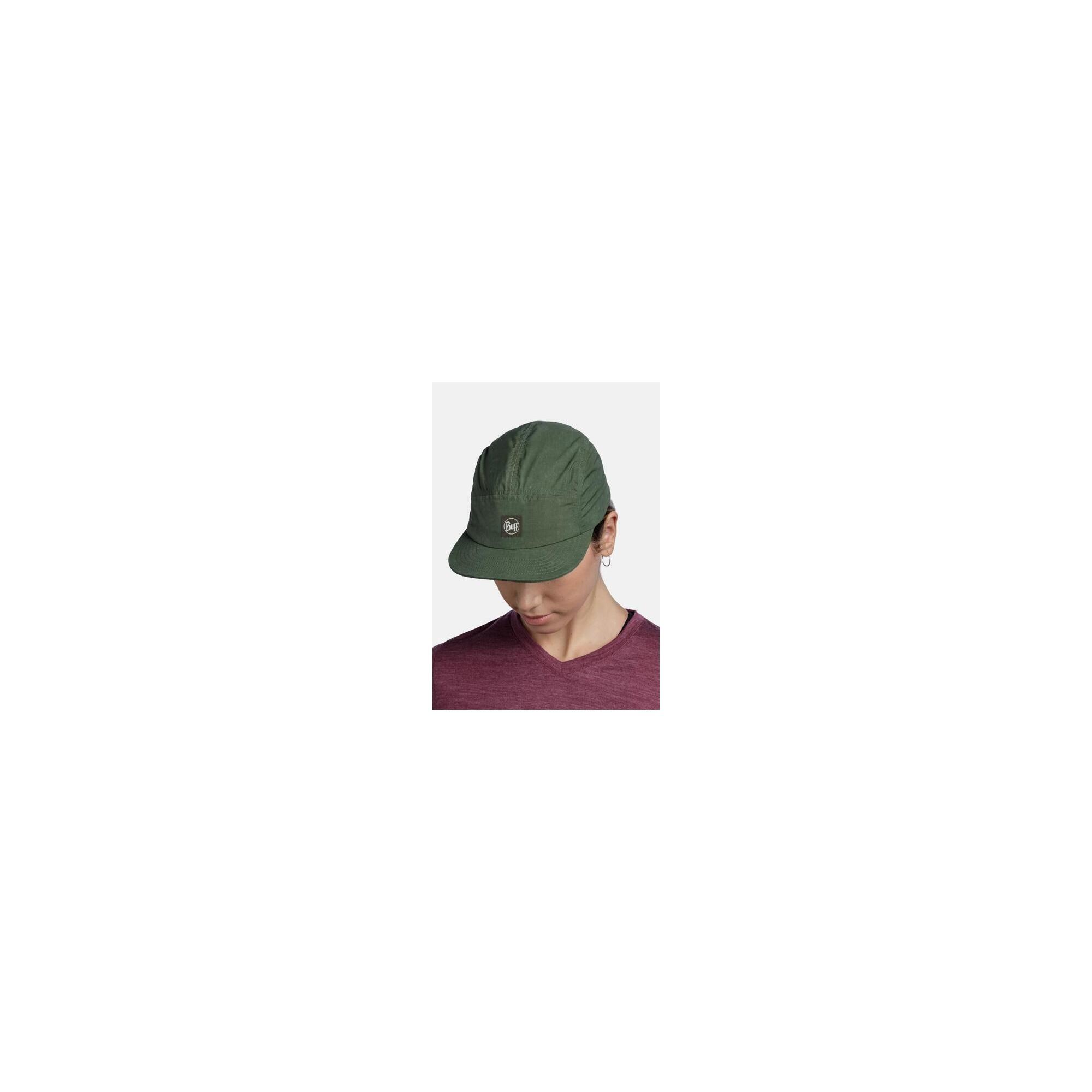 Uniszex baseball sapka, Buff 5 Panel Explore Cap, zöld