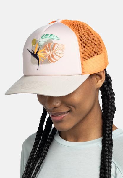 Gorra Trucker Unisex Buff Naranja 6/7