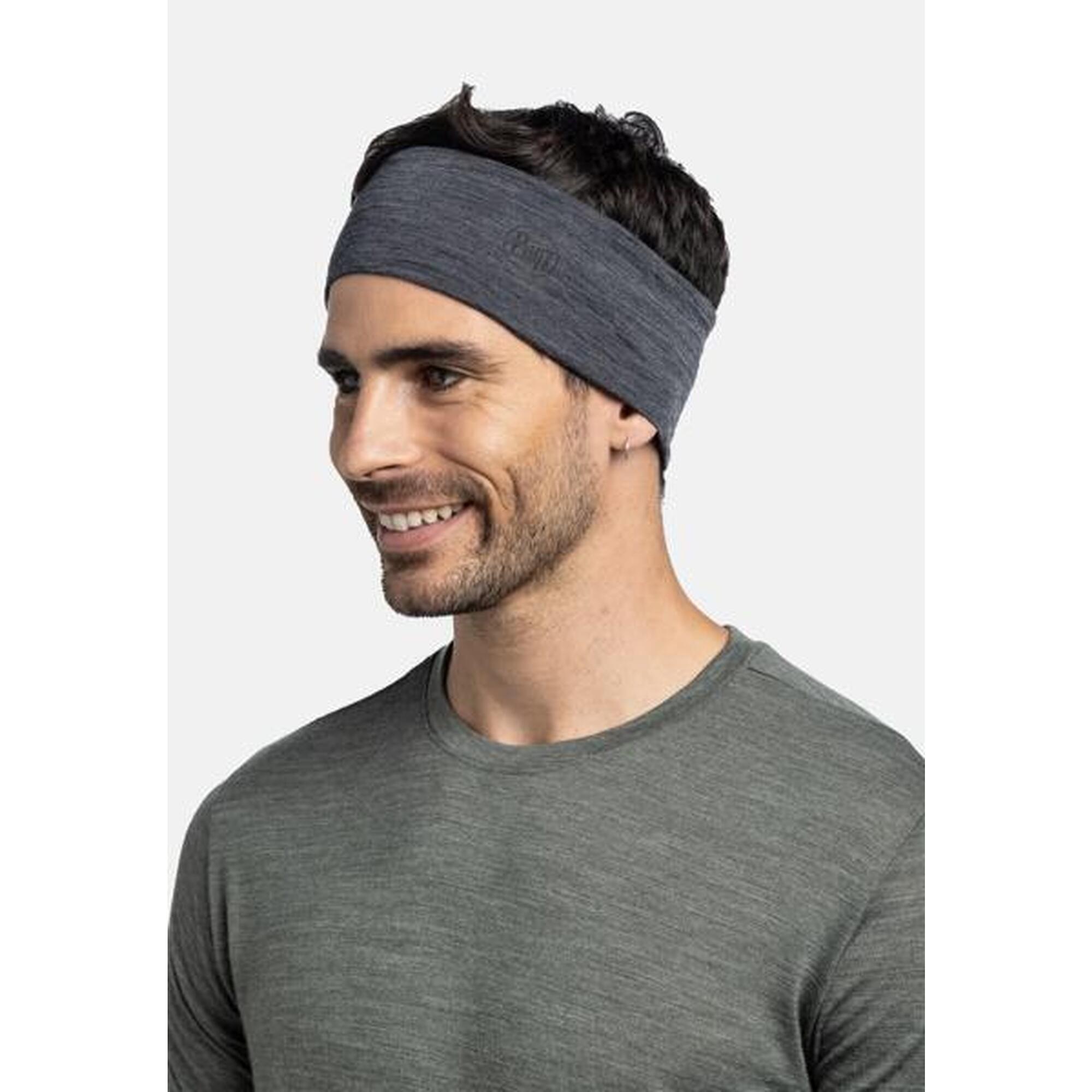 Opaska LW Merino Wool - Solid Grey