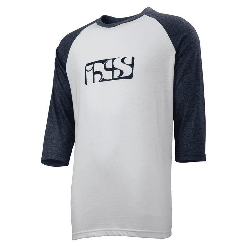 iXS Brand Tee 3/4 6.1 T-Shirt - Wit/Blauw