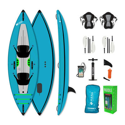 Hogedruk kajak cruiser 1-2 personen + telefoonhoesje