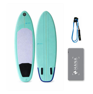 Pack - surfboard - 5'4 x22'' x 3'' - 55l met leash 6