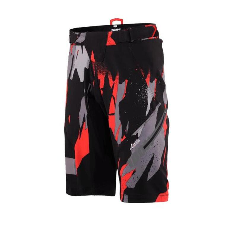 Pantalón Corto Airmatic Camo Enduro/Trail - Negro