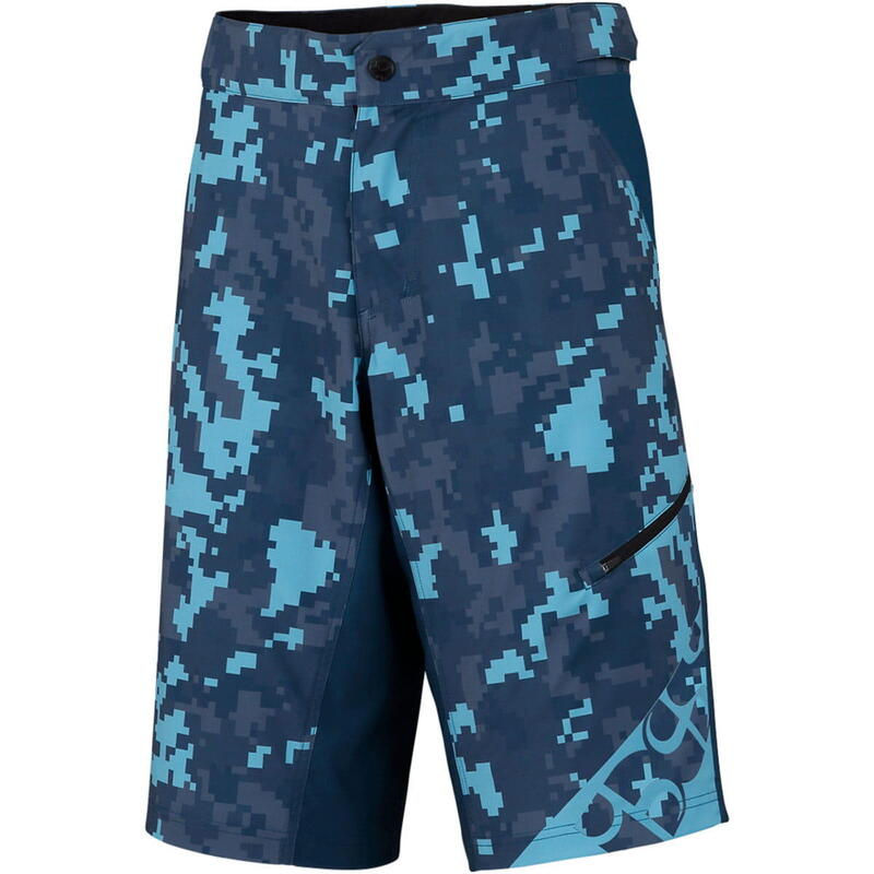 Short pour enfants Culm - Bleu/Camo