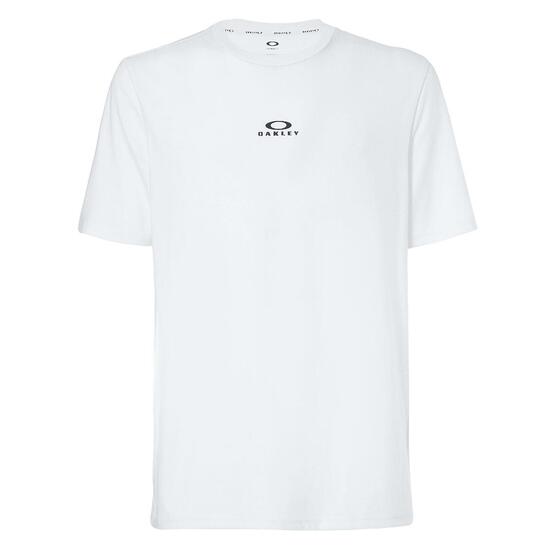 T-shirt à manches courtes Oakley Bark New - Blanc
