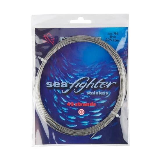 Bas de ligne acier VMC Seafighter 90lb 10m