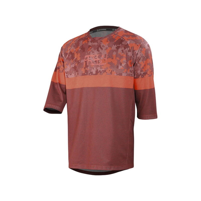 Maillot Carve Air - Rouge/Camo - 3/4