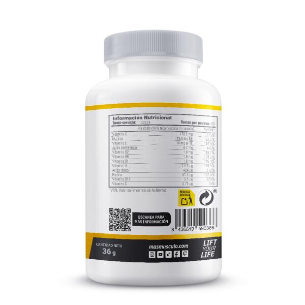 Multi Vitamins+ DSM® - 60 Capsule Vegetali MASmusculo 3/5