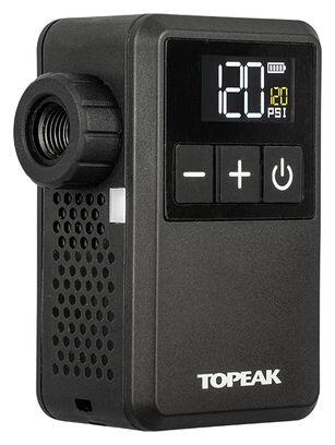 Topeak Pumpe E-Booster Digital Mini (max. 120 psi) Schwarz