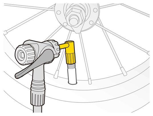 Adattatore valvola Topeak Pressure-Rite Schrader 2/7