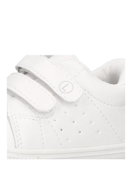 Deportivas Casual Niña Suela Plana - Modelo Rbs-1855 Blanco 6/6