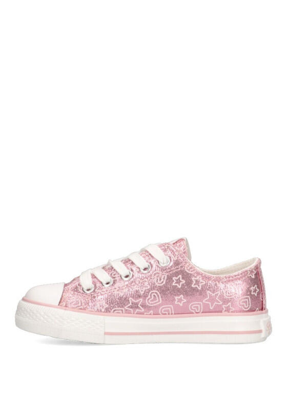 Deportivas Basket Niña Suela Plana - Modelo C913 Rosa 3/6