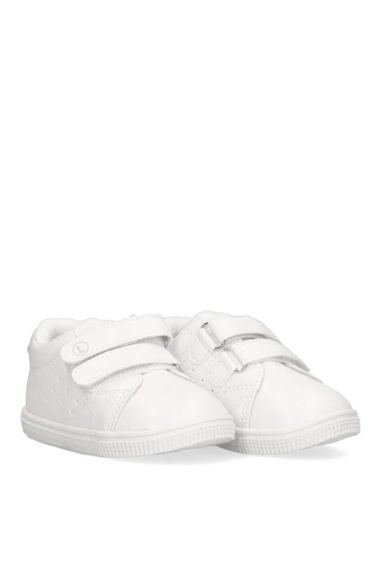 Deportivas Casual Niña Suela Plana - Modelo Rbs-1855 Blanco 2/6