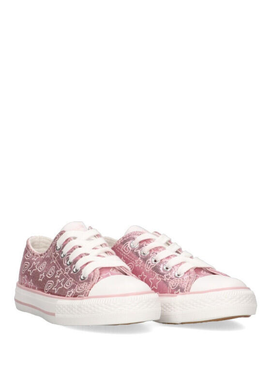 Deportivas Basket Niña Suela Plana - Modelo C913 Rosa 2/6