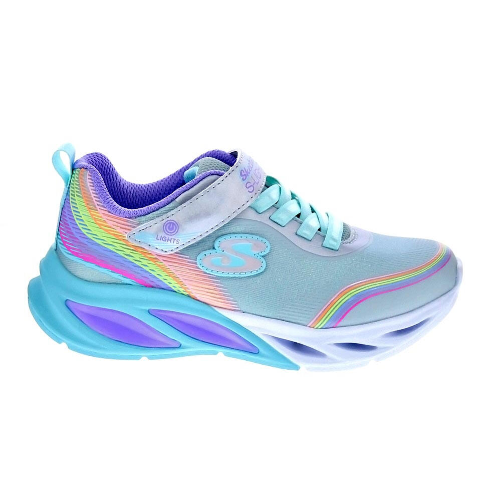 Deportivas Casual Niña Suela Plana - Modelo 303709l Plata 1/6