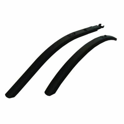 Sks hybride 45mm spatborden set in zwart voor stadsfietsen