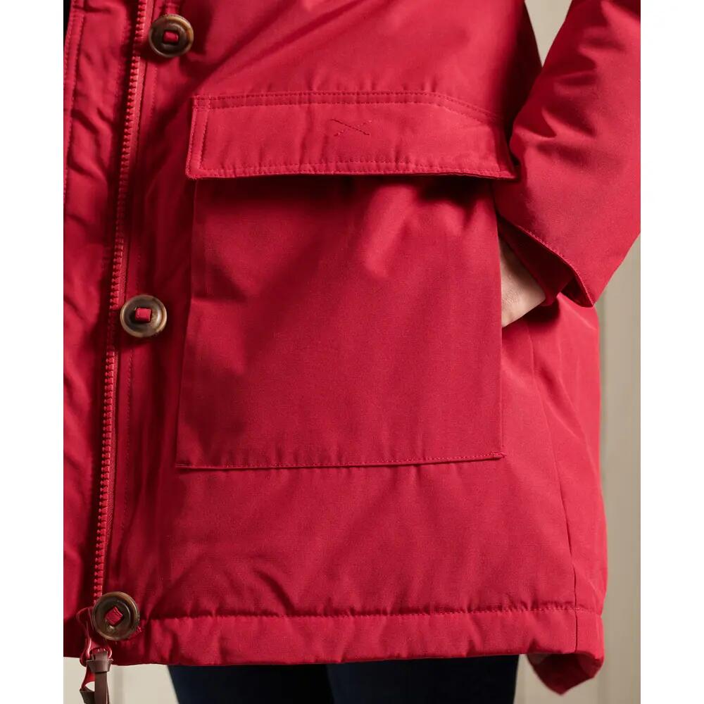 Parka acolchoada feminina Superdry Rookie 6/7